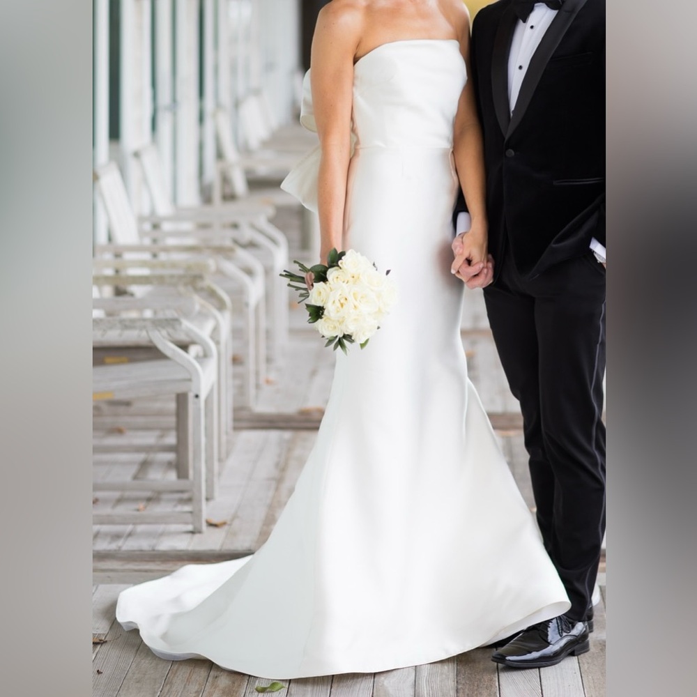 Rita Vinieris Strapless Wedding Dress